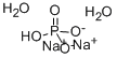 Disodium hydrogen phosphate dihydrate Structure