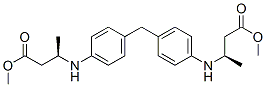 디메틸N,N'-(메틸렌디-4,1-페닐렌)비스[2-메틸-베타-알라니네이트] 구조식 이미지