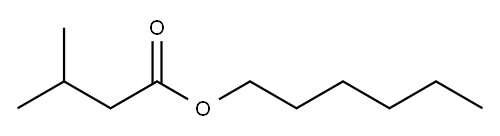 HEXYL ISOVALERATE  STANDARD FOR GC Structure