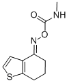 BENZO(b)THIOPHEN-4(5H)-ONE, 6,7-DIHYDRO-, O-METHYLCARBAMOYLOXIME Structure