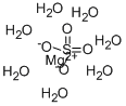 황산마그네슘(7수화물) 구조식 이미지