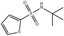 N-tert-Butyl-2-thiophenesulfonamide Structure