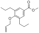 Methyl 4-allyloxy-3,5-dipropylbenzoate Structure