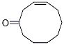 (E)-3-Cyclodecen-1-one Structure