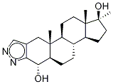 4α-하이드록시스타노졸롤 구조식 이미지