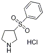 3-(phenylsulfonyl)pyrrolidine(HCl) Structure