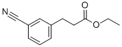 ETHYL 3-(3-CYANOPHENYL)PROPANOATE Structure