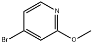 4-Bromo-2-methoxypyridine 구조식 이미지