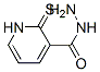 3-피리딘카르복실산,1,2-디히드로-2-티옥소-,히드라지드(9CI) 구조식 이미지