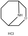 3-Oxa-9-azabicyclo[3.3.1]nonane hydrochloride Structure