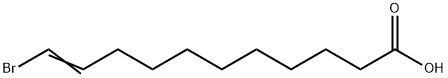 11-Bromo-10-undecenoic acid 구조식 이미지