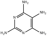 2,4,5,6-TETRAAMINOPYRIMIDINE Structure