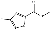 methyl 3-methylisoxazole-5-carboxylate Structure