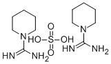 PIPERIDINE-1-CARBOXAMIDINE HEMISULFATE 구조식 이미지