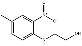 1-메틸-3-나이트로-4(베타-하이드록시에틸)아미노벤젠 구조식 이미지