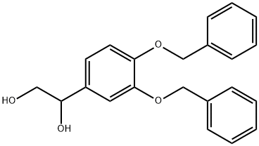 rac 3,4-Bis(benzyloxy)phenylethylene Glycol Structure