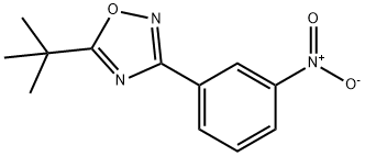 5-tert-부틸-3-(3-니트로페닐)-1,2,4-옥사디아졸 구조식 이미지