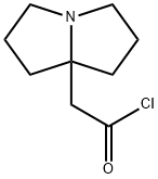 Tetrahydro-1H-pyrrolizin-7a(5H)-ylacetyl chloride 구조식 이미지