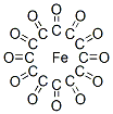 Iron dodecacarbonyl, stabilised with 5-10% methanol, 95% 구조식 이미지