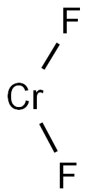 Chromium difluoride 구조식 이미지