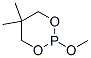 2-메톡시-5,5-디메틸-1,3,2-디옥사포스포리난 구조식 이미지