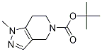 1-Methyl-1,4,6,7-tetrahydro-pyrazolo[4,3-c]pyridine-5-carboxylic acid tert-butyl ester Structure