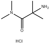 2-Amino-N,N,2-trimethylpropanamide hydrochloride Structure