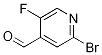 2-broMo-5-fluoropyridin-4-carbaldehyde 구조식 이미지