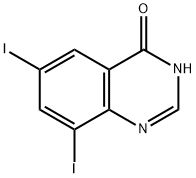 6,8-DIIODO-4-QUINAZOLONE Structure