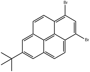 1,3-DibroMo-7-tert-butylpyrene 구조식 이미지