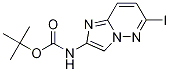 tert-butyl N-{6-iodoiMidazo[1,2-b]pyridazin-2-
yl}carbaMate Structure