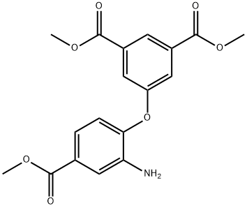 메틸4-[3,5-BIS(메톡시카르보닐)페녹시]-3-아미노벤조에이트 구조식 이미지