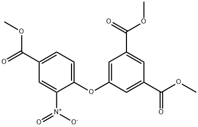 METHYL-3-NITRO-4-(3,5-DICARBOXYMETHYL-PHENOXY)-BENZOATE 구조식 이미지