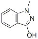 1-Methyl-1H-indazole-3-ol Structure