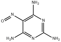 5-Nitroso-2,4,6-triaminopyrimidine 구조식 이미지