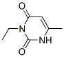 3-Ethyl-6-methylpyrimidine-2,4(1H,3H)-dione 구조식 이미지