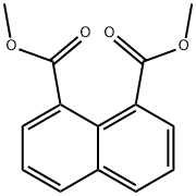 DIMETHYL 1,8-NAPHTHALENEDICARBOXYLATE Structure