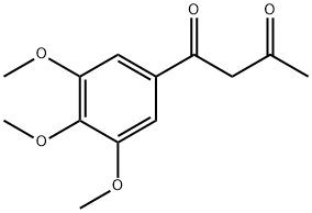 1-(3,4,5-TRIMETHOXYPHENYL)BUTANE-1,3-DIONE Structure