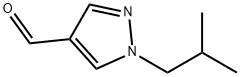 1-이소부틸-1H-피라졸-4-카브알데하이드 구조식 이미지
