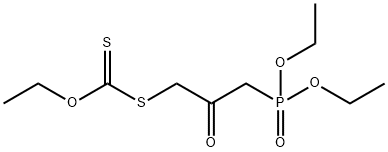 디에틸3-[(에톡시메탄티오일)술파닐]-2-옥소프로필-1-포스포네이트 구조식 이미지