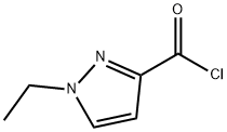 1-ethyl-1H-pyrazole-3-carbonyl chloride Structure