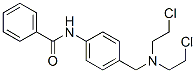 4'-[[Bis(2-chloroethyl)amino]methyl]benzanilide Structure