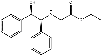 N-[(1S,2R)-2-Hydroxy-1,2-diphenylethyl]-glycine Ethyl Ester 구조식 이미지