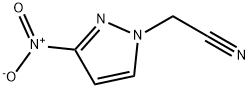 (3-nitro-1H-pyrazol-1-yl)acetonitrile 구조식 이미지