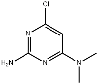 2,4-pyrimidinediamine, 6-chloro-N~4~,N~4~-dimethyl- 구조식 이미지