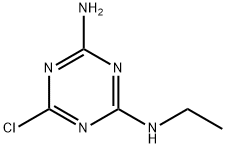 ATRAZINE-DESISOPROPYL 구조식 이미지