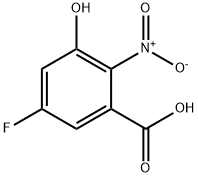 5-Fluoro-3-hydroxy-2-nitrobenzoic acid Structure