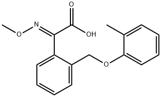 (αE)-α-(MethoxyiMino)-2-[(2-Methylphenoxy)Methyl]benzeneacetic Acid Structure