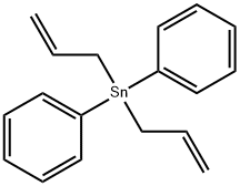 DIPHENYLDIALLYL TIN Structure