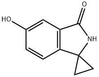 5'-hydroxy-Spiro[cyclopropane-1,1'-[1H]isoindol]-3'(2'H)-one Structure